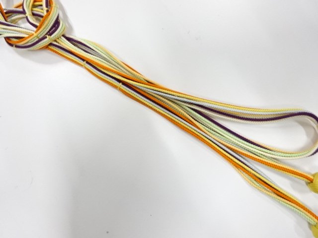 正絹　手組帯締め